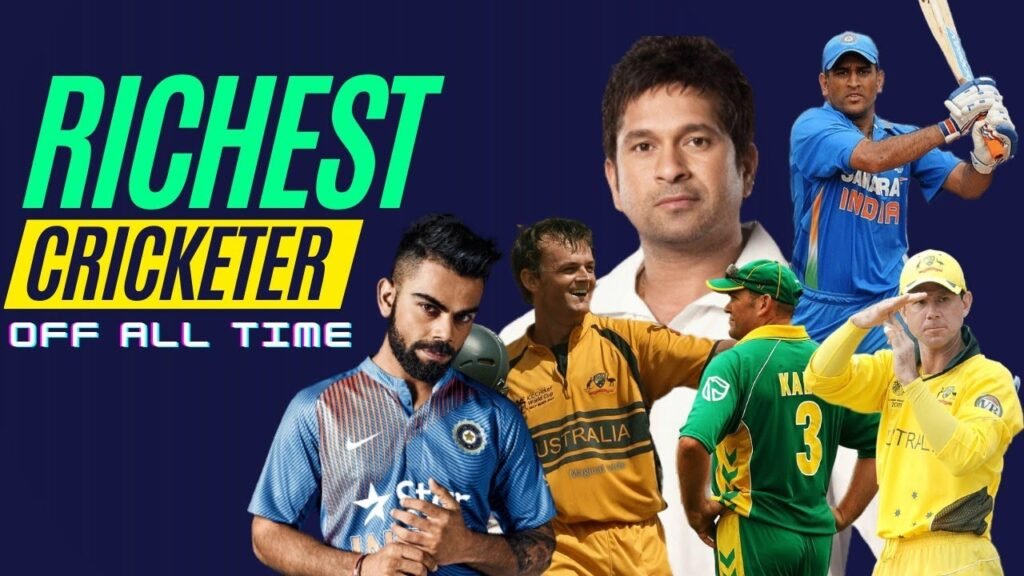 Top 10 Richest Cricket Players in the World (2025)